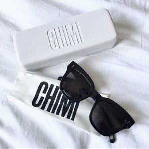 CHIMI #005 Berry Black Wayfarer Sunglasses